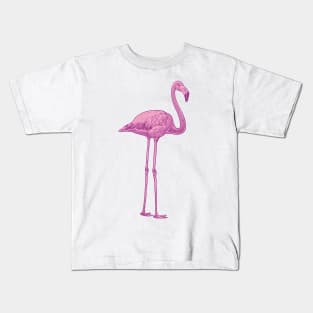 Pink flamingo Kids T-Shirt
